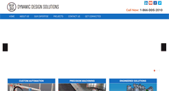 Desktop Screenshot of dynamicdesignsolutionsinc.com