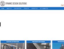Tablet Screenshot of dynamicdesignsolutionsinc.com